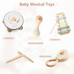 Toddler Musical Instruments | Baby Musical Toys Wooden Toys Educational Toys for Toddlers | Neutral Color Musical Instruments Se