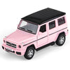 Car Toys for 3 4 5 Year Old Girls Gifts,1/36 Scale G63 Diecast Metal Model Car,Pull Back Cars Toys for Toddler Kids Age 3-6(Pink