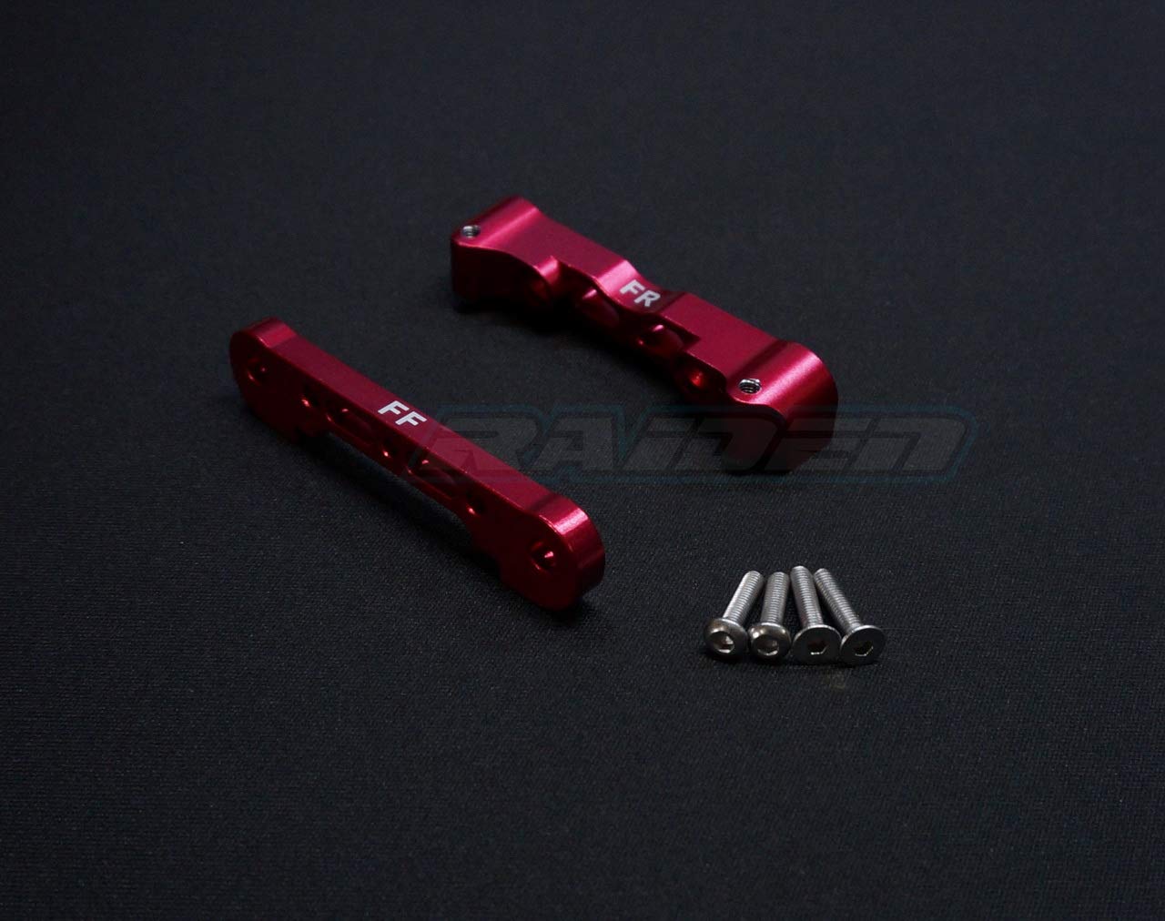 Aluminum Front Lower Arm Suspension Mount for Arrma 1/8 Kraton Outcast Typhon Talion Notorious 1/10 Senton 1/7 Infraction Limitl