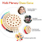 Wooden Memory Match Stick Chess Game, Color Memory Chess, Funny Block Board Game, Parent-Child Interaction Toy, Educational Inte