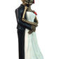Dwk 8' Till Death Day Of The Dead Dia De Los Muertos Skeleton Couple Decorative Figurine Bride And Groom Mini Statue Wedding Cake Topper