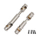 XSYGO Drive Shaft Stainless Steel Front Rear Center Driveshafts for 1/18th TRX4M Defender Bronco RC Crawler Car Upgrades
