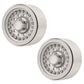 RZXYLRC 1/10 RC Crawler 4Pcs 1.9 Inch Beadlock Wheel Hub Rim Rims Aluminum Alloy for TRX4 TRX6 Axial SCX10 III AXI03007 GRT EX86