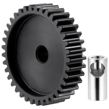Brkrc Steel 32P 5Mm Pinion Gear 25T 26T 28T 29T 30T 31T 32T 33T 34T 35T 36T 37T 38T Motor Gears For 1/10 1/8 Rc Car Parts (37T)