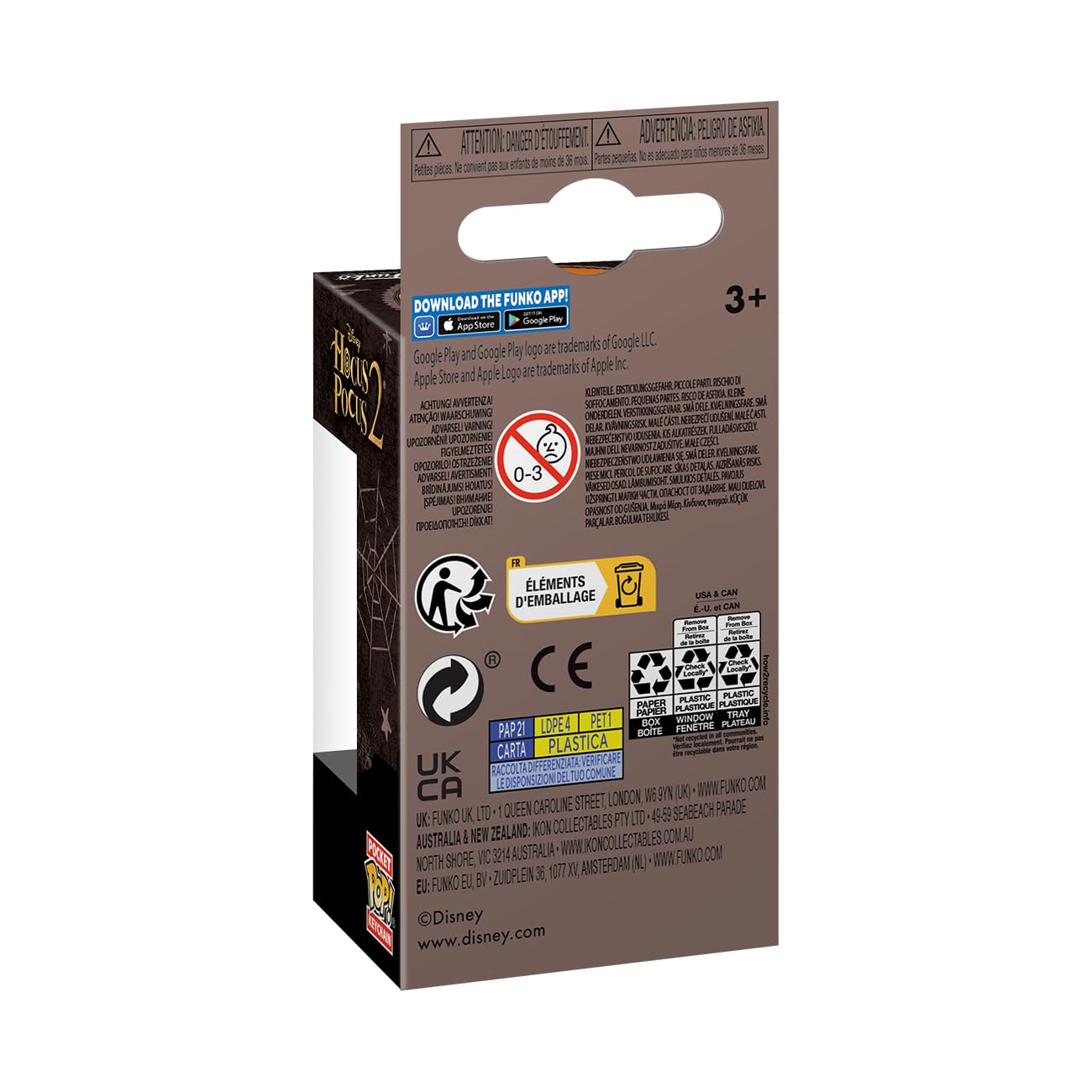 Funko Pop! Keychain: Disney Hocus Pocus 2- Mary Sanderson - (Smoke) Novelty Keyring - Collectable Mini Figure - Stocking Filler - Gift Idea - Official Merchandise - Horror Fans - Backpack Decor