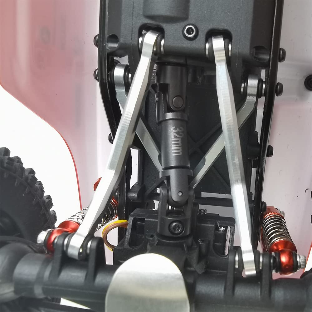 Steel Drive Shaft Cvd 64+32Mm Transmission Shaft Upgrades For 1:24Th Axial Scx24 90081 Axi00001 Axi00002 Rc Crawler Car Accessor