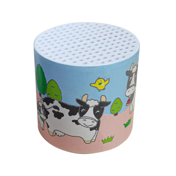 Moo Can Noise Maker | Cow Sound Toy | Moo Cow Sound Maker | Cow Noise Maker Can | Farm Animal Noise Maker | Mooing Cow Toy | Mul