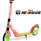 Hurtle Lightweight And Foldable Kick Scooter, Watermelon (Hurts89)