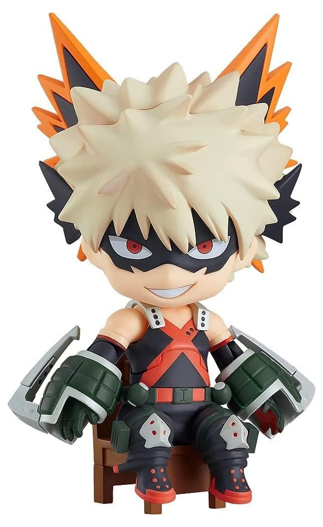 Good Smile My Hero Academia: Katsuki Bakugo Nendoroid Swacchao! Action Figure,Multicolor,Ty12562