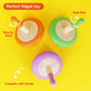 Shumee Organic Wooden Handmade Spinning Top 1 Pc/Set(Green) | 6 Cm | Colorful | Gyroscopes Toy | Fidget Spinner | Educational Toys | Montessori,Kindergarten Toys | Gift Toys For Kids/Toddlers
