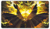 Paramint MTG Playmat - Admonition Angel (Stitched) - Black Rubber - Model MTG_AF_AA-s - Compatible with Magic The Gathering, YuGiOh, TCG