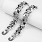Silver Bling Metal Chain Decoration Charms For Teen Men Women Adults Shoes Accessories