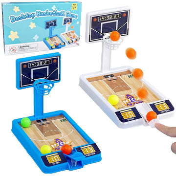 2 Pack Basketball Game Toys, Tabletop Basketball Shooting Game For Kids And Adults, Desk Games For Office For Adult To Reduce St