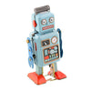 CHIMUYU Vintage Wind-Up Robot Clockwork Toy, Small Metal Collectible, Model CHIMU-02, Perfect for Gifts and Parties