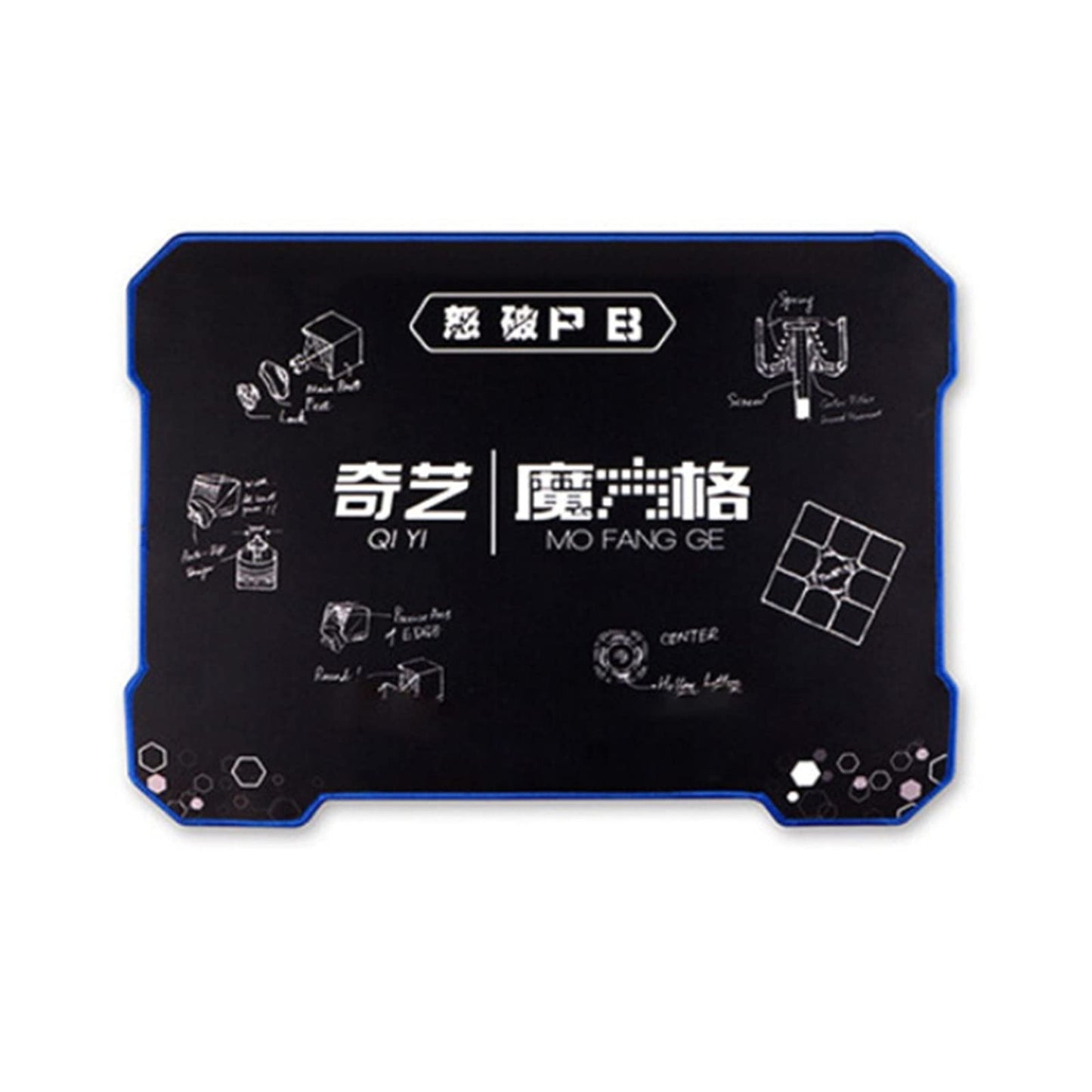 Cuberspeed Qy Toys Cube Mat Black Cubing Mat For Speed Cube