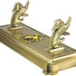 The Noble Collection Hufflepuff Wand Stand - Metal, One Size, Multi-coloured, Model NN9526