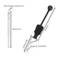 Gdool 30 Pieces 1.2Mm Rc Cars Body Clips With Pull Tabs For 1:10 1:12 Traxxas Arrma Redcat Axial Losi Hsp Hpi Kyosho Trucks Upgr