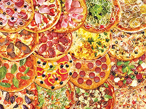 LPF Pizza Party 500 Piece Colorluxe enhanced Jigsaw Puzzle