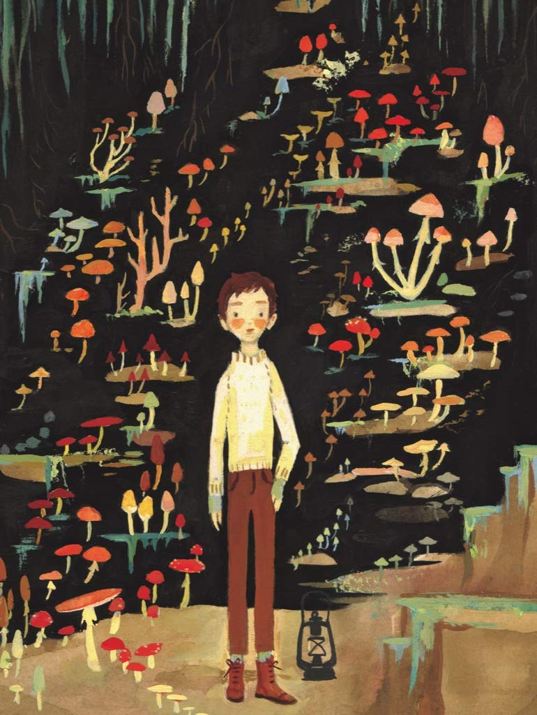 New York Puzzle Company - Dream World Mushroom Boy - 500 Piece Jigsaw Puzzle For Adults By Emily Winfield Martin