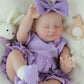 Wooroy Realistic Reborn Baby Dolls Girl - 20 Inch Lifelike Newborn Doll Real Life Weighted Soft Cloth Body With Gift Box Accesso