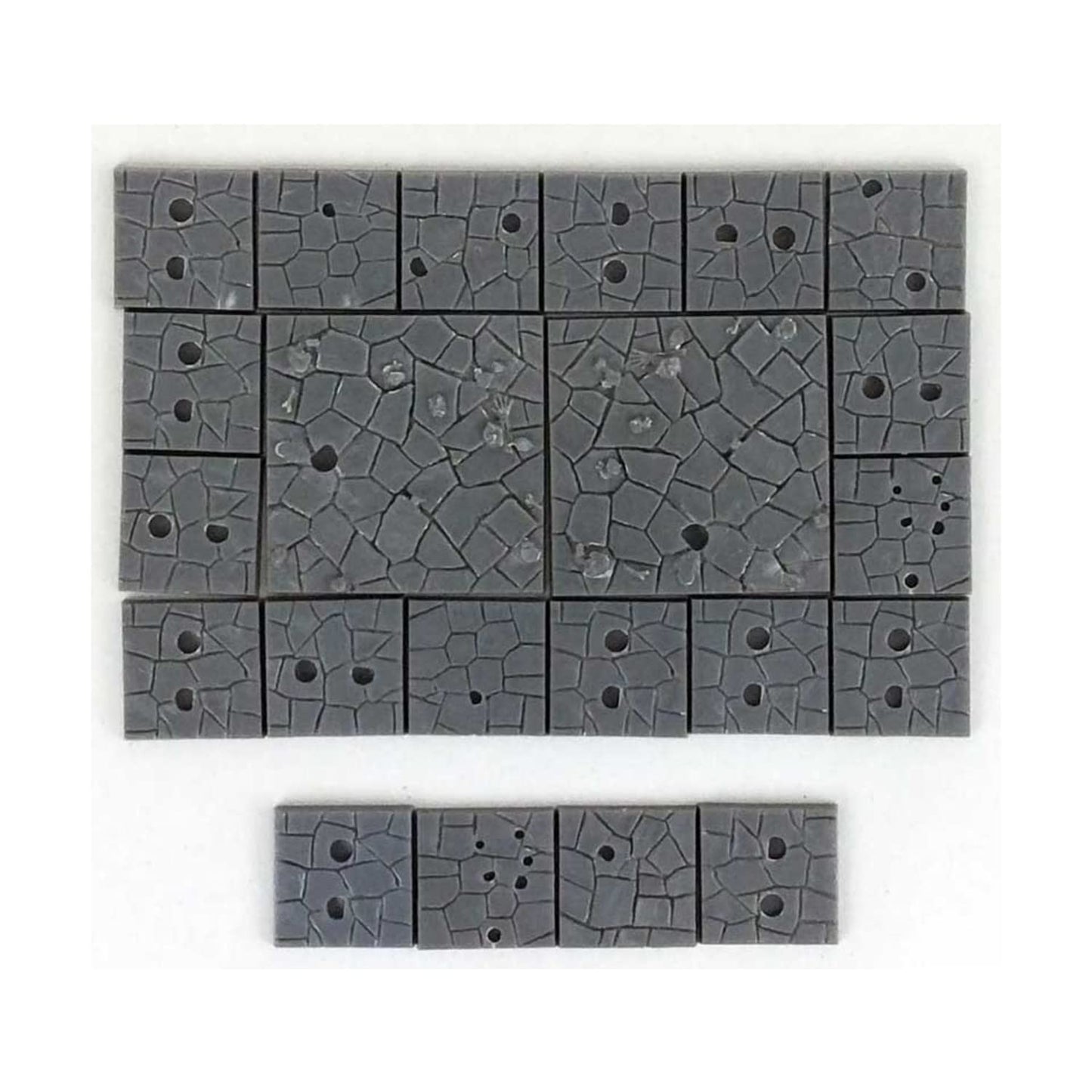 Mantic Games Mgds23 Dungeon Saga: Flagstone Bases Play Set