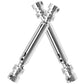 Vgoohobby 2Pack Metal Rear Drive Shaft CVD Transmission Axle Compatible with Wltoys 12428 12423 12429 FY03 FY04 FY05 JJRC Q39 Q4