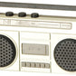 KKTS Worlds Smallest Boom Box, White Plastic Mini Speaker, Small Size, Portable Design