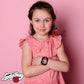 Miraculous Kids Interactive Smartwatch – Touchscreen Watch 10 Changeable Faces, Step Counter, Games, Selfie Cam, Alarm & Timer, Durable Silicone Straps – Fits Wrists 5.5'-8.0'