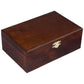 Staunton No. 6 Tournament Chess Pieces In Wooden Box For 2 Players, 3.9-Inch King
