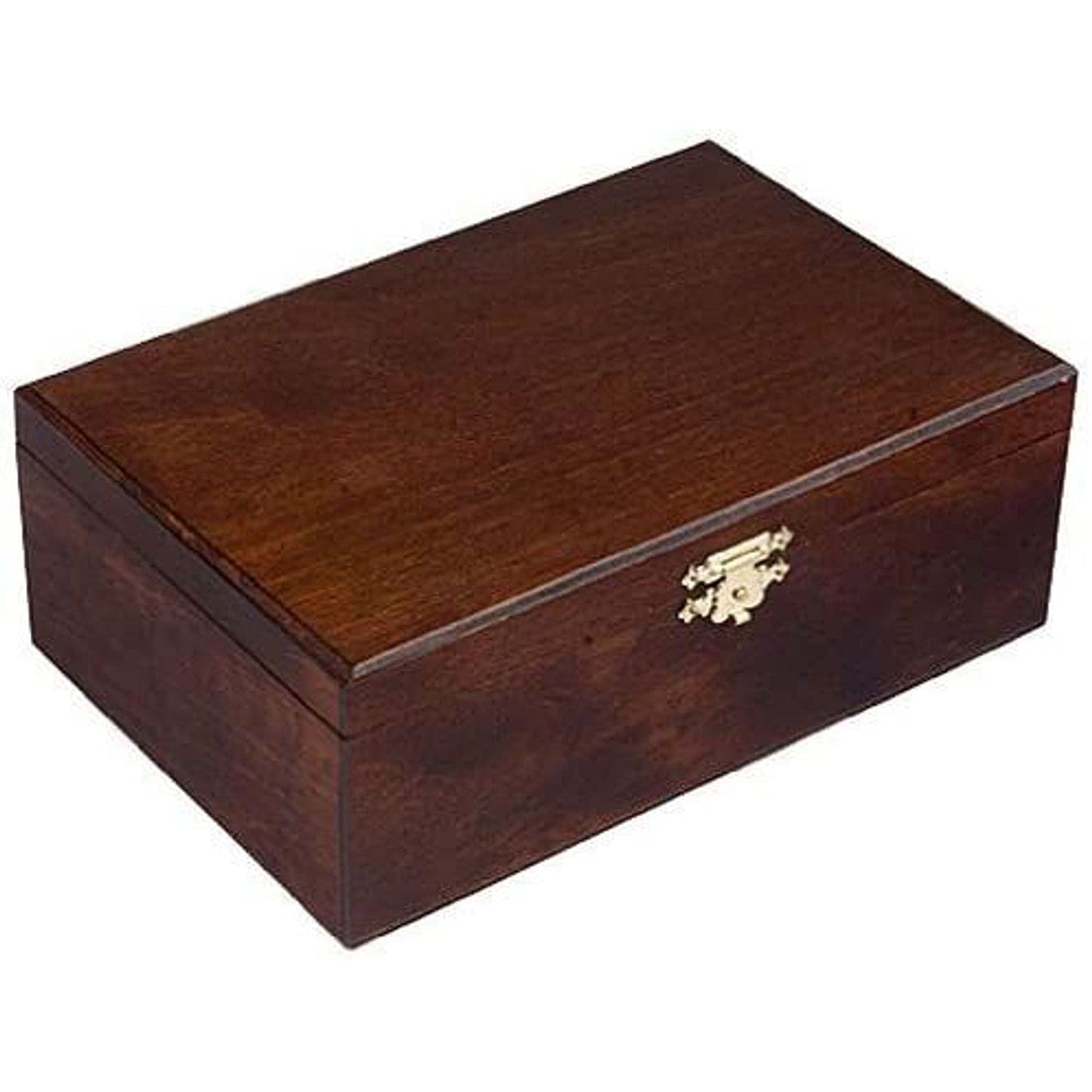 Staunton No. 6 Tournament Chess Pieces In Wooden Box For 2 Players, 3.9-Inch King