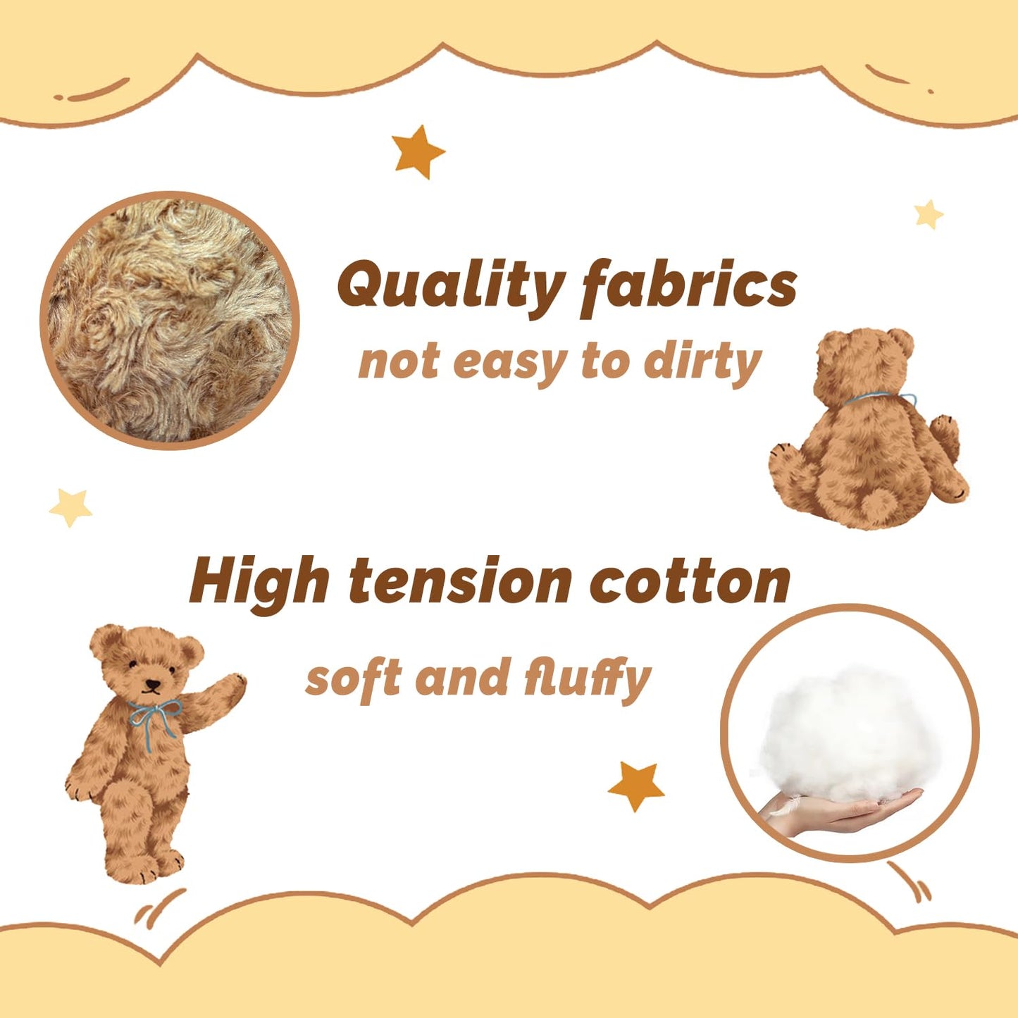 Yolinyoish Brown Teddy Bear Plush Toy With Rose Cute Stuffed Animal For Girlfriend Mom Anniversary Valentines Birthdays Gifts 12