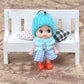 Sealive 6 Pcs Small Dolls Girls - 3 Inch Fashion Dollhouse Dolls Princess - Mini Doll Surprise Gift For Kids- Little Dolls Decor