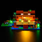 Vonado Led Light Kit Compatible With Lego Minecraft The Frog House 21256 (Lights Only, No Models) Creative Lighting Set Accessories Compatible With Lego 21256 Building Set