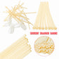 260Q Balloons Clear Long Balloons 100 Pack Twisting Animal Balloons Thickening Latex Transparent Modeling Long Magic Balloons Fo