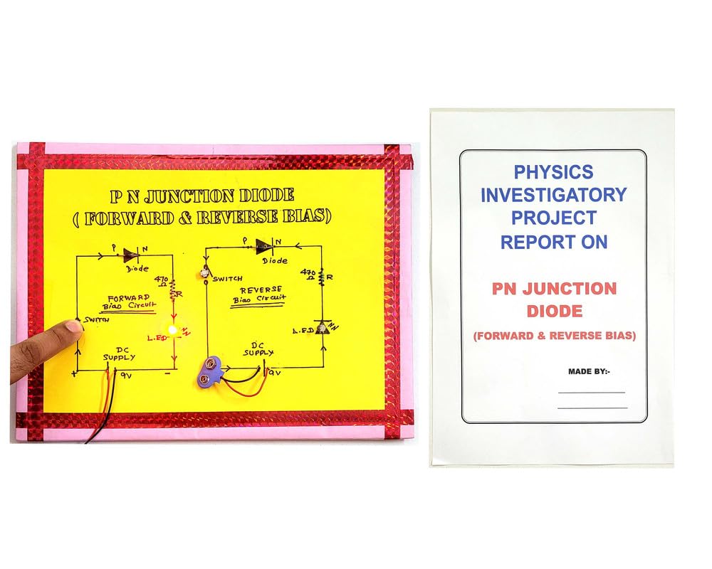 Ontex Electronics Pn Junction Diode Physics Investigatory Project Model Engineering College & Science Teaching Aid