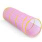 Play Tunnel For Toddlers 1-3, Tunnel For Kids To Craw Through Sensory Toys For 1 Year Old Boy Girl Babies Kids, Indoor, Pink Sta