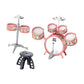 Loom Tree Beginners Kids Drum Set With Drumstick For Preschool ChildrenS Day Children Pink | Sets & Kits | Drums | Percussion