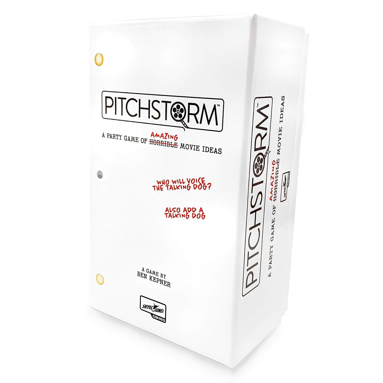 Skybound Pitchstorm : Card Game Of Pitching Horrible Movie Ideas To The Worst Executives | Fun Party Tabletop Game Enjoyed By Te