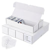Neoact 14.4 Inch Trading Card Storage Box,6 Pack 1000Ct Cardboard Card Box With Dividers & Labels For Tcg,Game,Sports Cards Coll