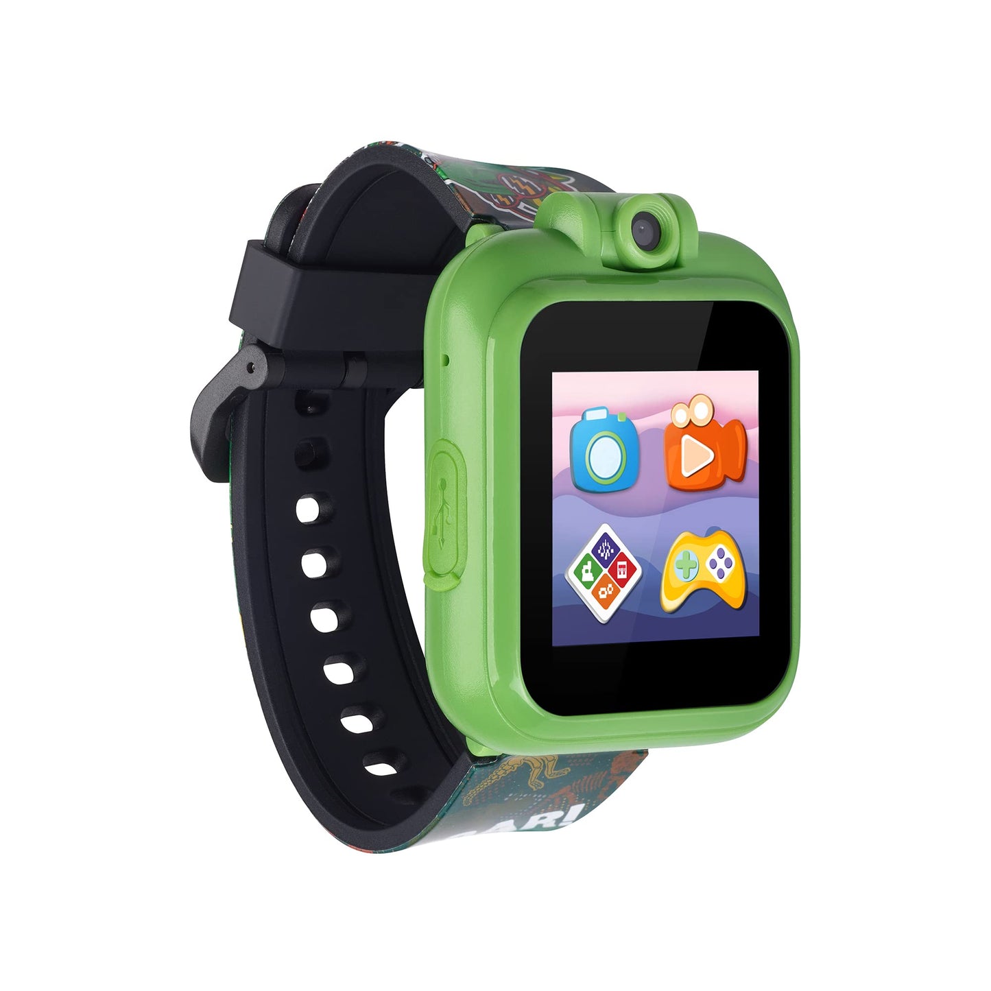 PlayZoom Smartwatch for Kids with Swivel Selfie Camera, STEM Learning, 20+ Games, Audio Bedtime Stories, Store Music for Kids To