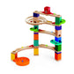 Hape Quadrilla Cliffhanger Wooden Marble Run Blocks | Marble Maze Run Set, Early Educational Stem Development Building Toys For
