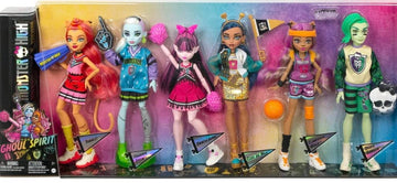 Monster High Draculaura Clawdeen Frankiestein Doll Ghoul Spirit 6 Pack