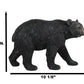 Ebros Gift 10' Long Realistic Roaming Black Bear Figurine Rustic Wildlife Forest Western Cabin Lodge Decor Bears Animal Sculpture
