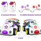 imagifun Remote Control Car for Toddler, 2 Pack Radio Control Cartoon Toys for Kids, 2.4 GHz Rechargeable RC Cars for Toddler,To