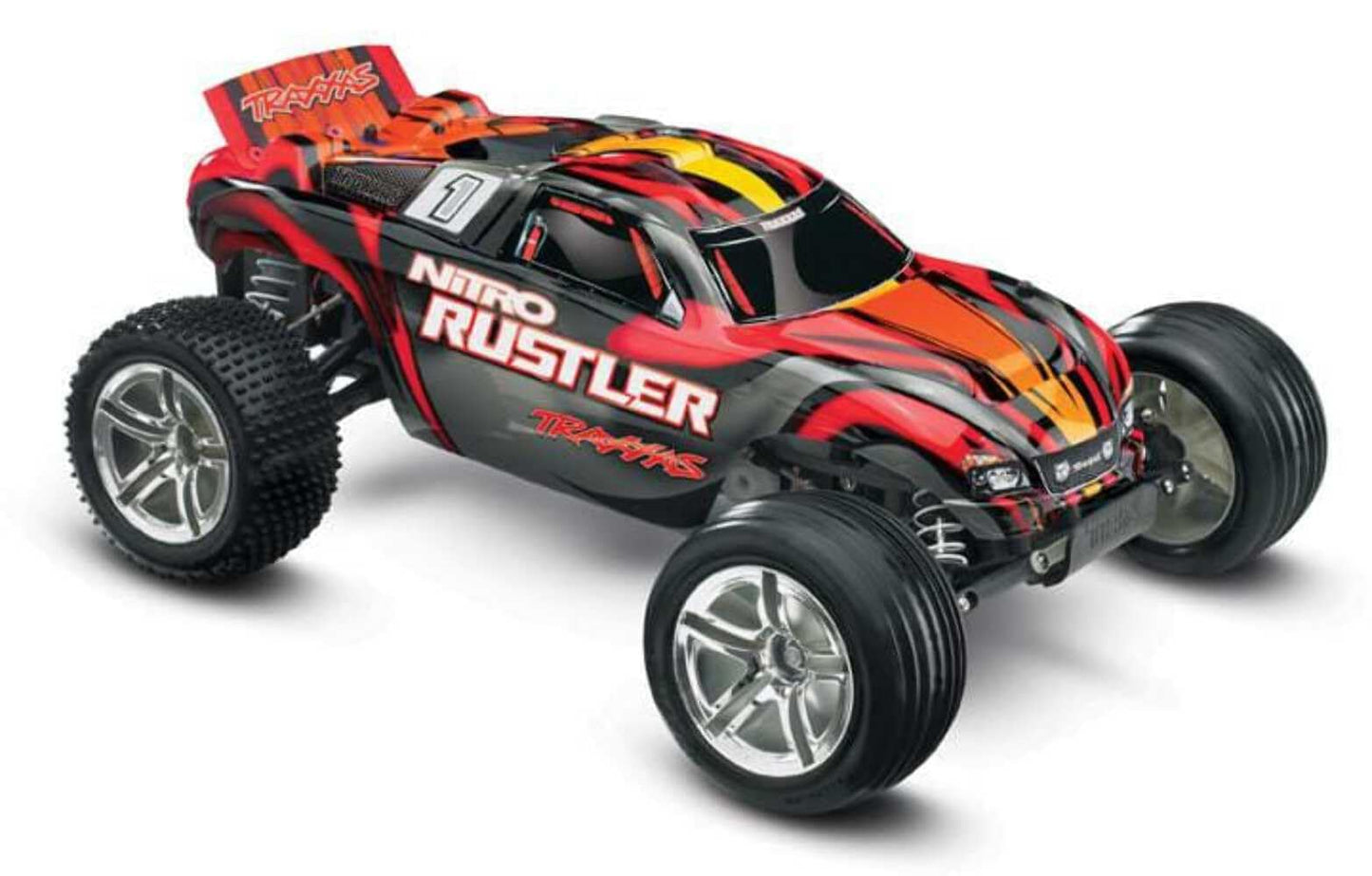NITRO RUSTLER :  1/10-SCALE NITRO-P