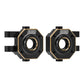 INJORA Brass Steering Knuckles with Counterweight Kit for 1/18 RC Crawler TRX4M Upgrade Parts