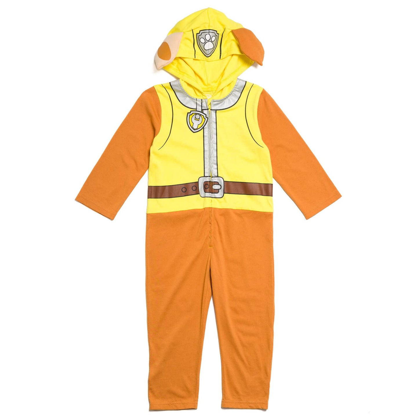 Paw Patrol Rubble Little Boy Girl Kids Zip Up Cosplay Coverall 6