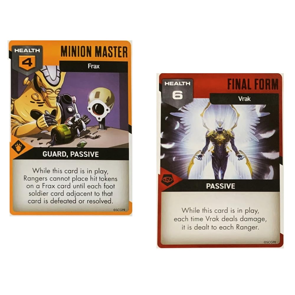 Renegade Games Studios Power Rangers Heroes Of The Grid: Villain Pack #5 Terror Through Time Expansion - Rpg Boardgame,Renegade