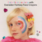 Evereden Kids Fantasy Face Crayon: Ice Queen - Non Toxic Kids Makeup & Multi-Purpose Face, Eye, & Lip Crayon - Creamy Clean Make