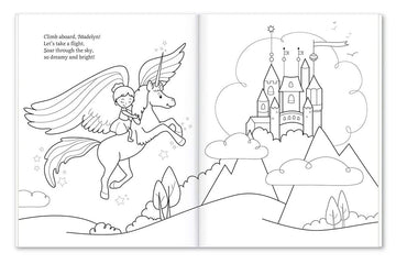 Personalized Coloring & Activity Book For Kids - I See Me! (Princess)